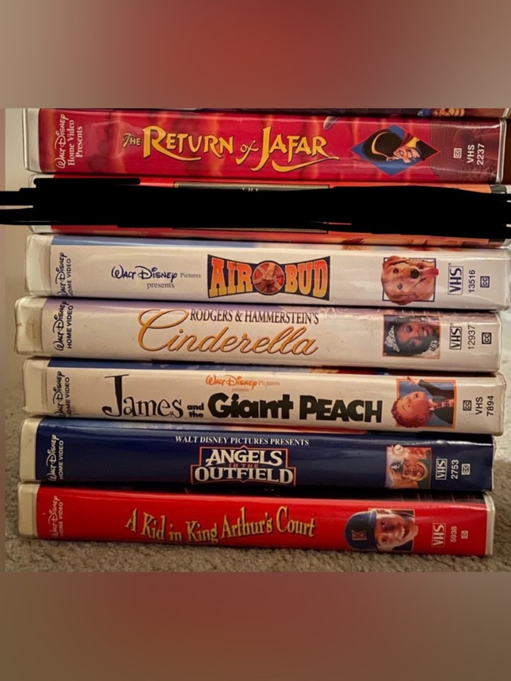 Disney Home Video VHS Tapes Bundle